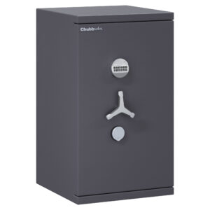 The Chubbsafes Trident DF T2 grade 4 95E is a euro grade 4, £60,000 cash rated security safe with 1 hour fire rating for paper. Perfect for use as a Commercial safe, Jewellers safe and safe for the home.