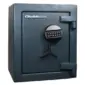 Chubbsafes Grade 2,£17,500 cash rated high security small safe with one shelf. This comes with an electronic code lock