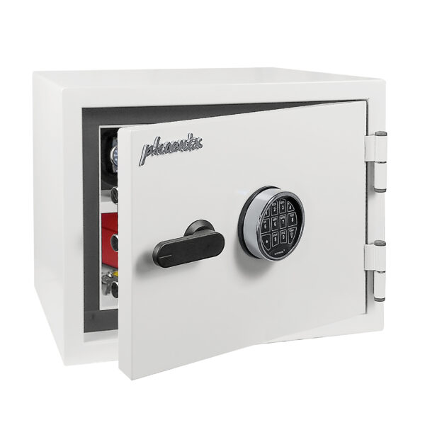 The SS1460 Series Fortress Pro SS1461E is a £4000 rated security safe and fire safe in one. It comes with a VdS electronic code lock.