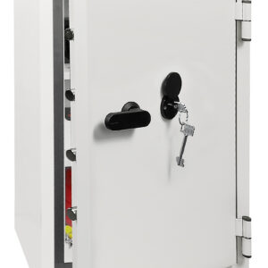 The Phoenix safe SS1460 Series Fortress pro, SS1463K is a high quality, fire and burglary security safe, This comes ready fitted with a VdS double bitted key lock.
