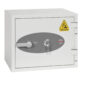 The Phoenix Safe BS1280 Series Battery Titan BS1281K is a £2000cashrated fire safe for charging Lithium-Ion batteries. This comes with ahigh quality key lock and 2 keys.