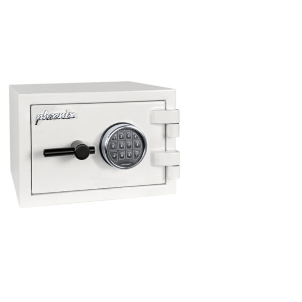 This Phoenix Safe ss1450 series SS1451E is a £4000 cash rated safe. This comes fitted with a high security electronic code lock.