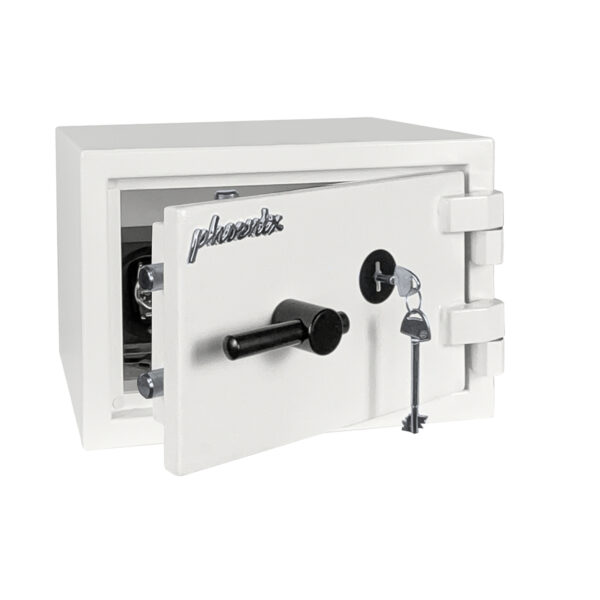 The Fortress S1450 series SS1451K is a £4000 cash rated security safe for the home or as an office safe. This comes with GDPR compliance. It comes with a Vds certified key lock with 2 keys.