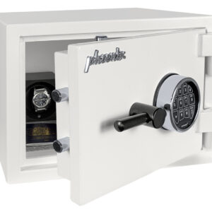 The Phoenix Safe SS1450 Series SS1452E is a security safe for the home or office safe with a £4000 cash rating for up to £40k of jewellery. This comes with a high security illuminated electronic code lock.