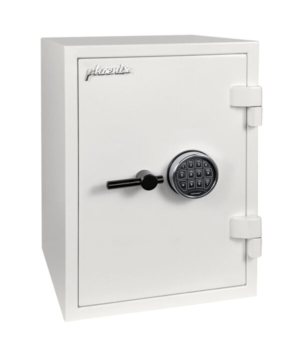 This Phoenix safe SS1450 Series SS1453E offers £4000 cash rating, GDPR and high security. This model comes with a VdS certified electronic code lock.