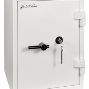 The Phoenix Fortress SS1450 SERIES SS1143 is a £4000 cash rated security safe, It comes with a high security VdS key lock with2 keys.