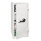 The Phoenix Safe SS01450 Series SS1455E is a large £4000 rated security safe for the home or office safe. GDPR compliant and supplied with 2 shelves and ahigh security electronic code lock.