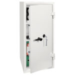 The Phoenix Safe Fortress SS1450 Series SS1455K is a security safe for the office or a safe for the home. GDPR recommended and this comes with a high security key lock with 2 keys.