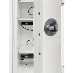 Battery Fighter BS0444F with door ajar.