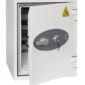 The BS1280 Series Battery Titan BS1253K is a £2000 rated fire safe for storing and charging lithium ion batteries. This secuity safe for the home comes with inner trat for personal items, and, key hooks on its door. It comes secured by a reliable key lock with 2 keys.