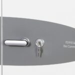 Phoenix safe dimple key lock with 2 keys. Lost key? no problem. there's a number stamped on the key lock bezel. Worn/defective lock? Yes, we can supply a replacement lock with 2 keys.