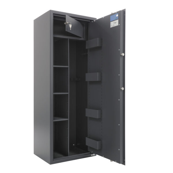 Tucana Pro GS8031K/E empty with ammo box opened.