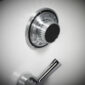 Dudley safe with mechanical combination lock