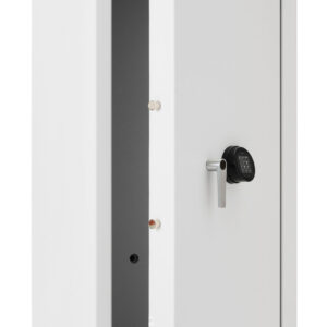 De Raat Prisma Grade 3 size 7e offers great volume and storage on its 4 supplied shelves. Suitable as a jewellers safe or commercial security safe.