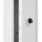 The De Raat Prisma Grade 3 size 6e is a security safe for the jeweller, retailer or as an office safe. This comes with 3 shelves and with a high security electronic code lock.