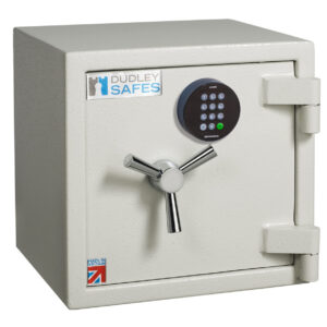 The Dudley Europa Grade 0 EUR0 size 0E & 1E is a £6000 rated euro grade 0 security safe for the home. It comes with ahigh quality electronic code lock.
