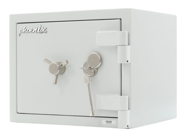 The Phoenix safes Mercury Home HS2011K homesafe is a euro grade 2, £17,500 rated security safe with key lock for use as an office safe or safe for the home.