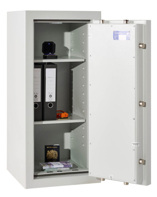 De Raat Prisma grade 2 size 5 with door fully open and bolt work around its door
