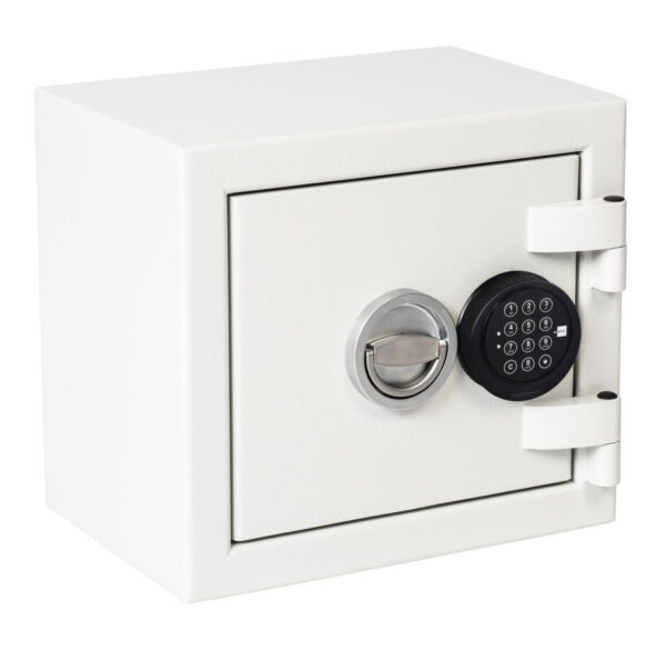 This De Raat Prisma Grade 0 size 0e is a £6000 rated homesafe, safe for the home and office security safe with electronic combination lock.