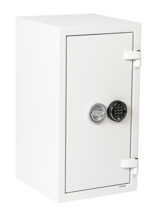 This De Raat Prisma Grade 2 size 3e is a £17,500 cash rated safe for storage of up to £175,000 of valuables or Jewellery. Perfect office safe or safe for the home.