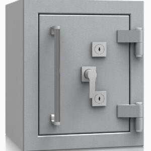 The all new De Raat Prisma Grade 6 size 0 is a safe to store £150,000 in cash, or up to£1.5 m of jewellery. Perfect jeweller safe, commercial safe and even safe for the home for this wanting high risk protection. This comes with twin key but one can be changed to a mechanical dial lock free of charge.