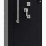 The Prism Grade 7 size 5 high security safe is a Euro Grade 7, £250,000 cash rated safe. This is a high end Commercial safe and jewellers safe , shown closed with twin keylocks.