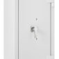 The De Raat Prisma Grade 4 size 6kk is a £60,000 cash rated euro grade 4 security safe. Shown with its door closed, this is a good sized Retailer safe or a high grade safe for the home.